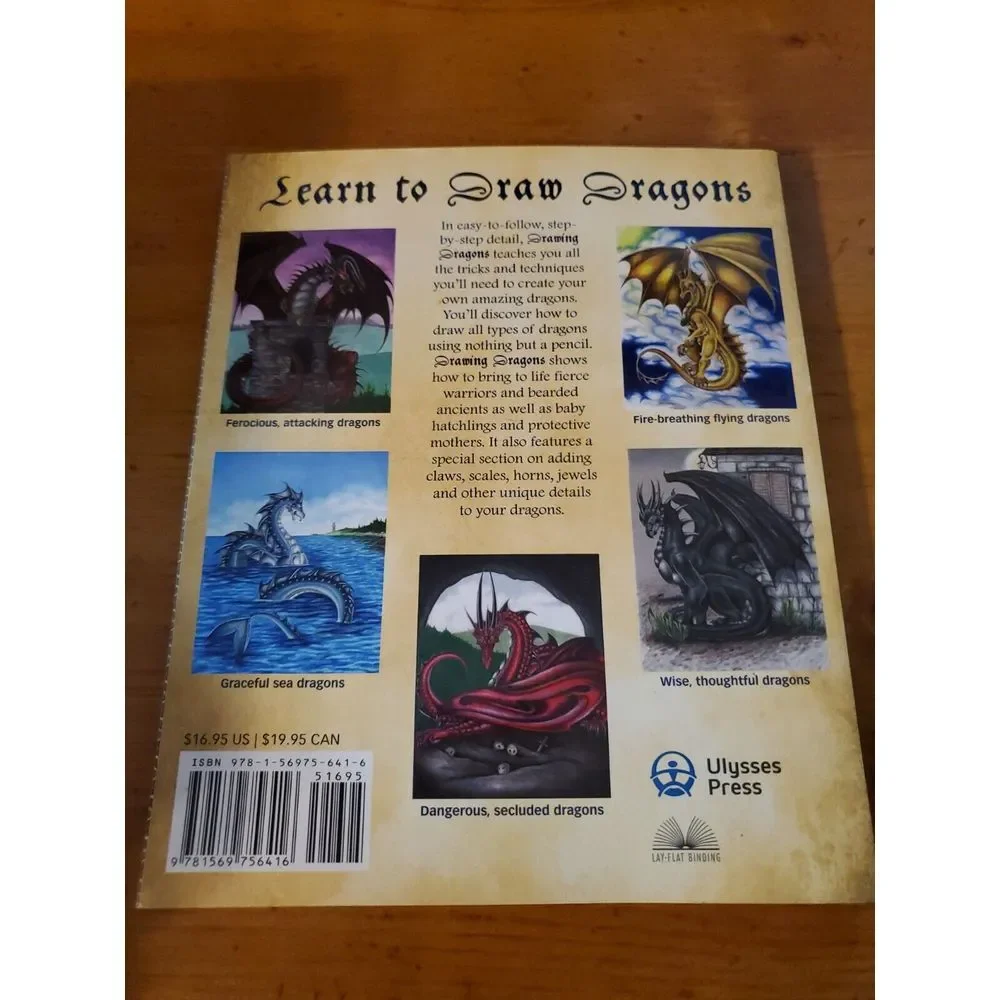 Drawing Dragons: Learn to Create Fantastic‎ Fire Creatures Book
